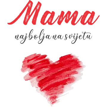 Mama najbolja na svijetu na proizvodu