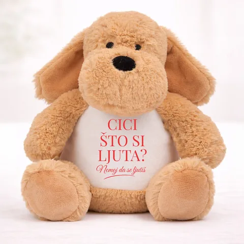 Cici što si ljuta? - Plišana igračka - Pas
