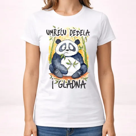Umreću debela i gladna - Majica - Ženska