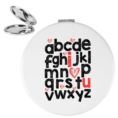 I love you - Ogledalce – proizvod sa printom