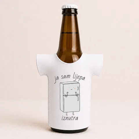 Ja sam lijepa iznutra - Majica za flaše