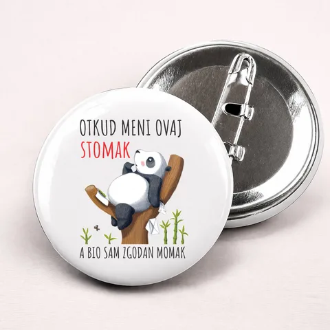 Otkud meni ovaj stomak a bio sam zgodan momak - Bedževi