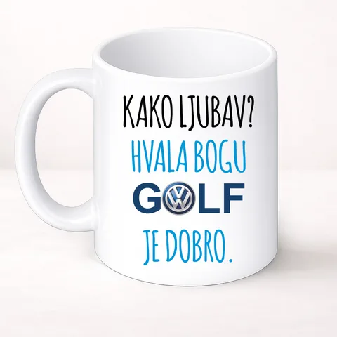 Kako ljubav? Hvala bogu GOLF je dobro #2 - Šolja Classic