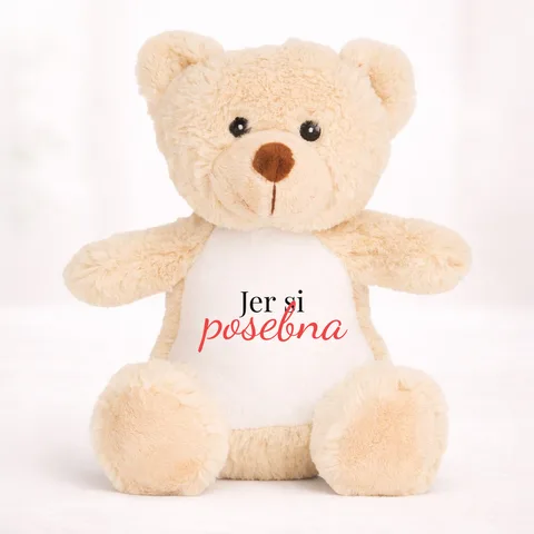 Jer si posebna - Plišana igračka - Medo