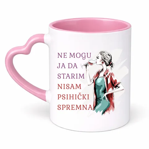 Ne mogu ja da starim nisam psihicki spremna - Šolja Srce