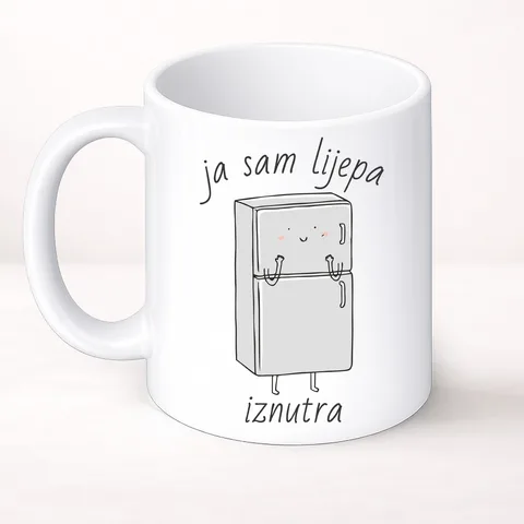 Ja sam lijepa iznutra - Šolja Classic