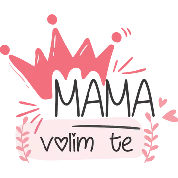Mama volim te na proizvodu