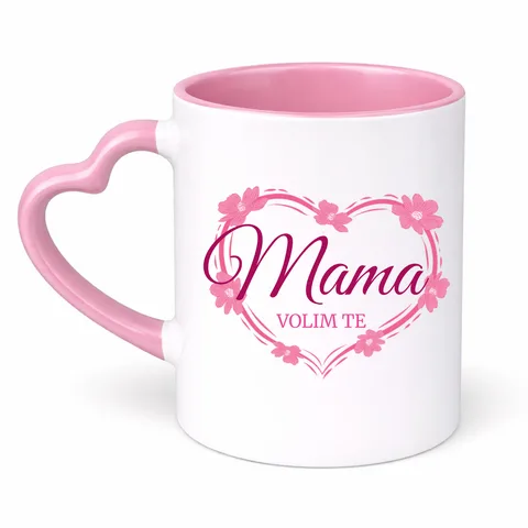 Mama volim te! - Šolja Srce