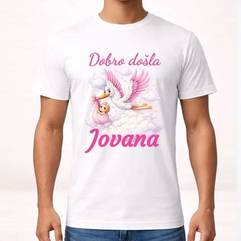 Dobro došla - djevojčica - Majica