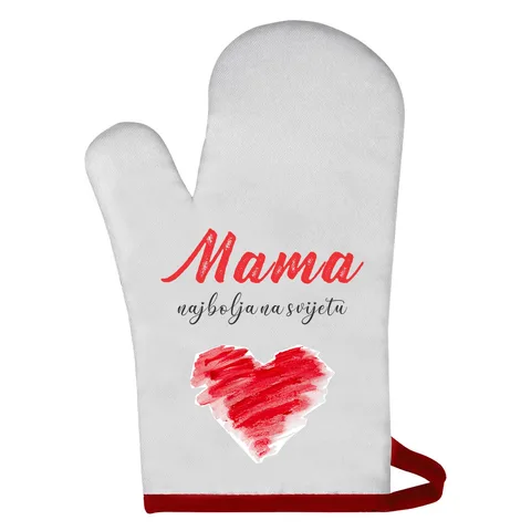 Mama najbolja na svijetu - Rukavica za rernu