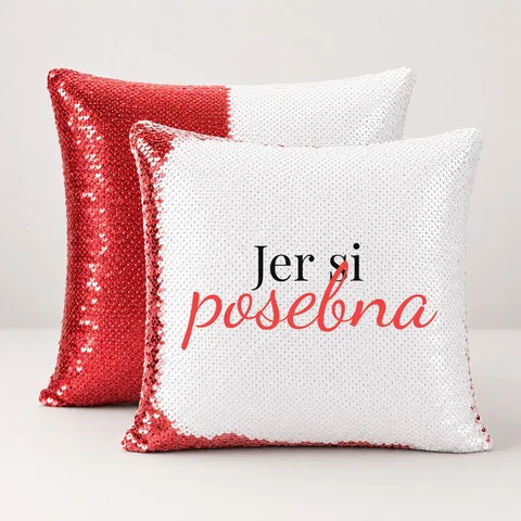 Jer si posebna - Jastuk magični – proizvod sa printom