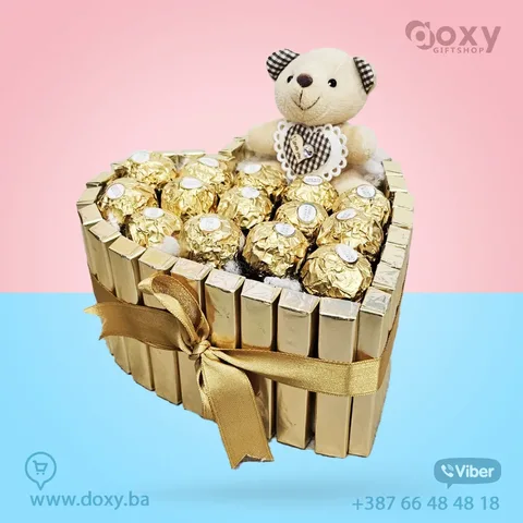 Čoko srce - Ferrero Rocher