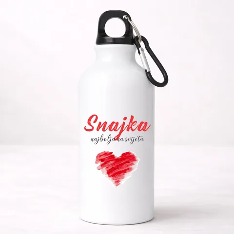 Snajka najbolja na svijetu - Aluminijumska boca