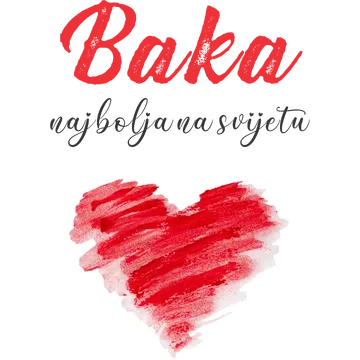 Baka najbolja na svijetu na proizvodu