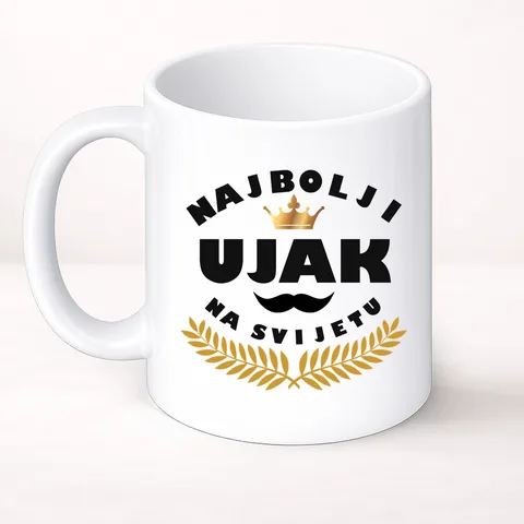 Najbolji ujak na svijetu - Šolja Classic – proizvod sa printom