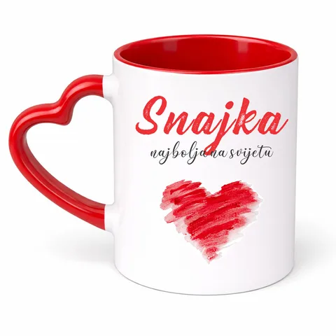 Snajka najbolja na svijetu - Šolja Srce
