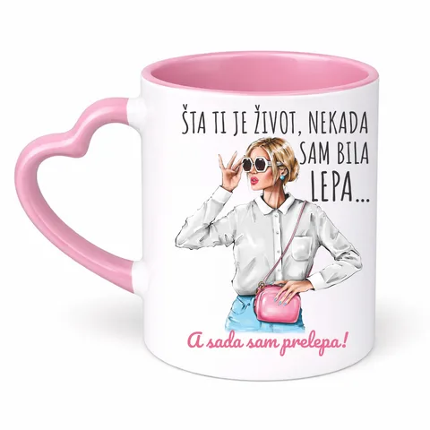Sta ti je zivot nekad sam bila lepa sad prelepa - Šolja Srce