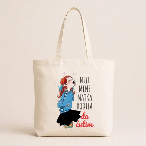 Nije mene majka rodila da ćutim - Pamučni ceger