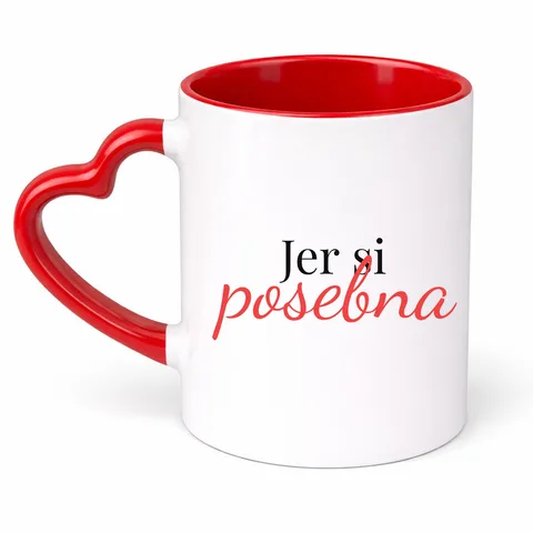 Jer si posebna - Šolja Srce