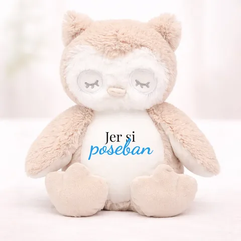 Jer si poseban - Plišana igračka - Sova