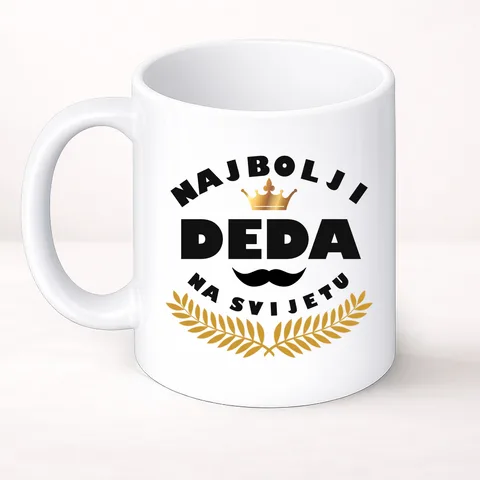 Najbolji deda na svijetu - Šolja Classic – proizvod sa printom