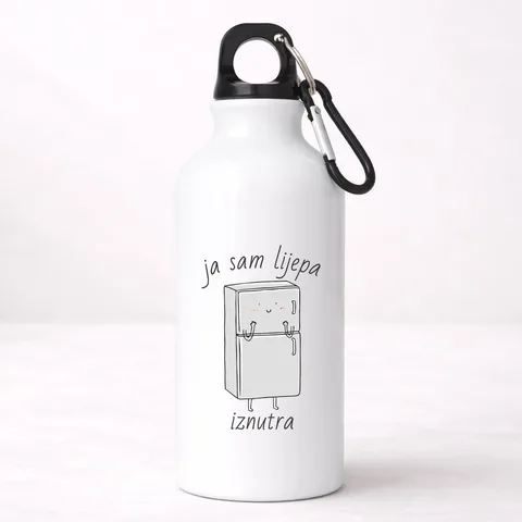 Ja sam lijepa iznutra - Aluminijumska boca