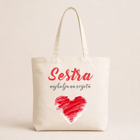 Sestra najbolja na svijetu - Pamučni ceger