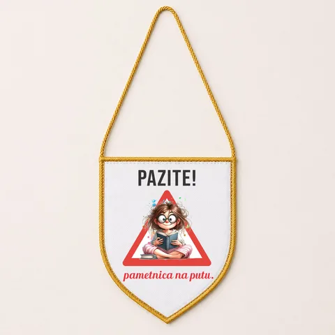 Pazite pametnica na putu - Zastavica