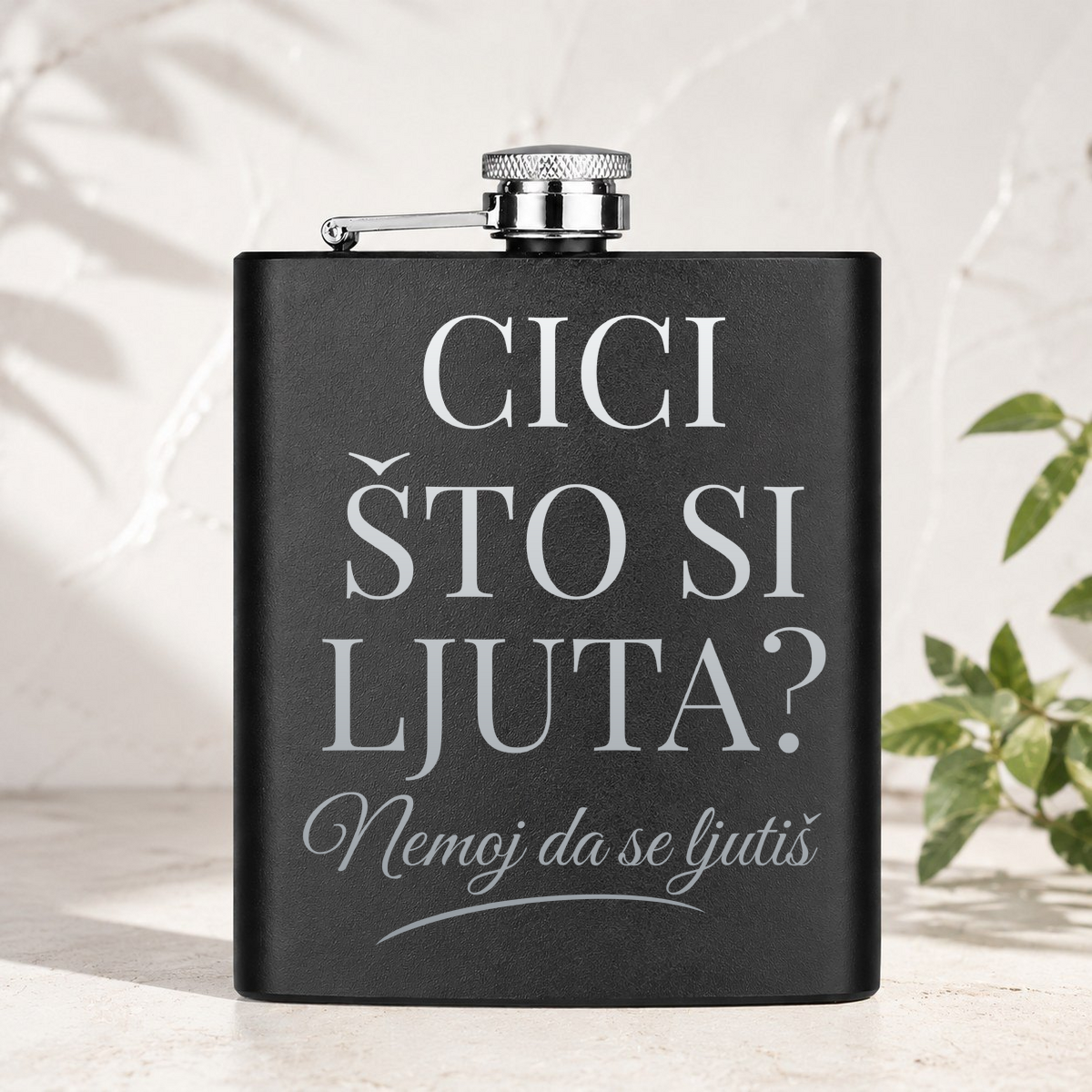 Cici što si ljuta? - Pljoska – prikaz izdelka
