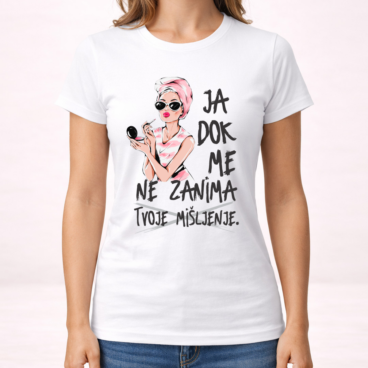 Ja dok me zanima tvoje mišljenje - Majica - Ženska – prikaz proizvoda
