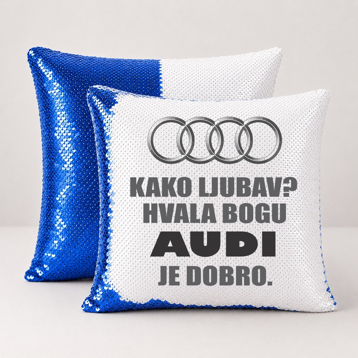 Kako ljubav? Hvala bogu AUDI je dobro - Jastuk magični – prikaz proizvoda