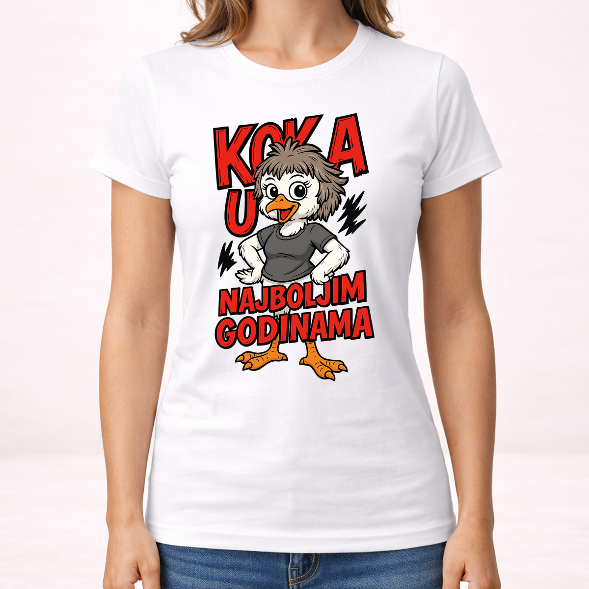 Koka u najboljim godinama - Majica - Ženska – prikaz proizvoda