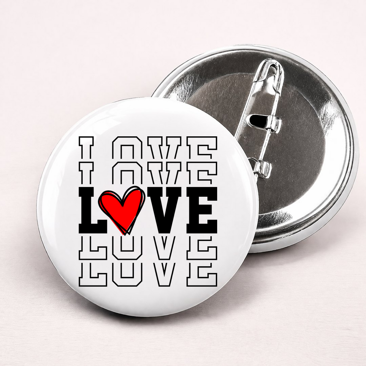 Love - Bedževi – prikaz izdelka