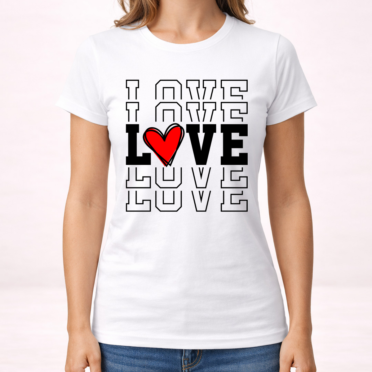 Love - Majica - Ženska – prikaz proizvoda