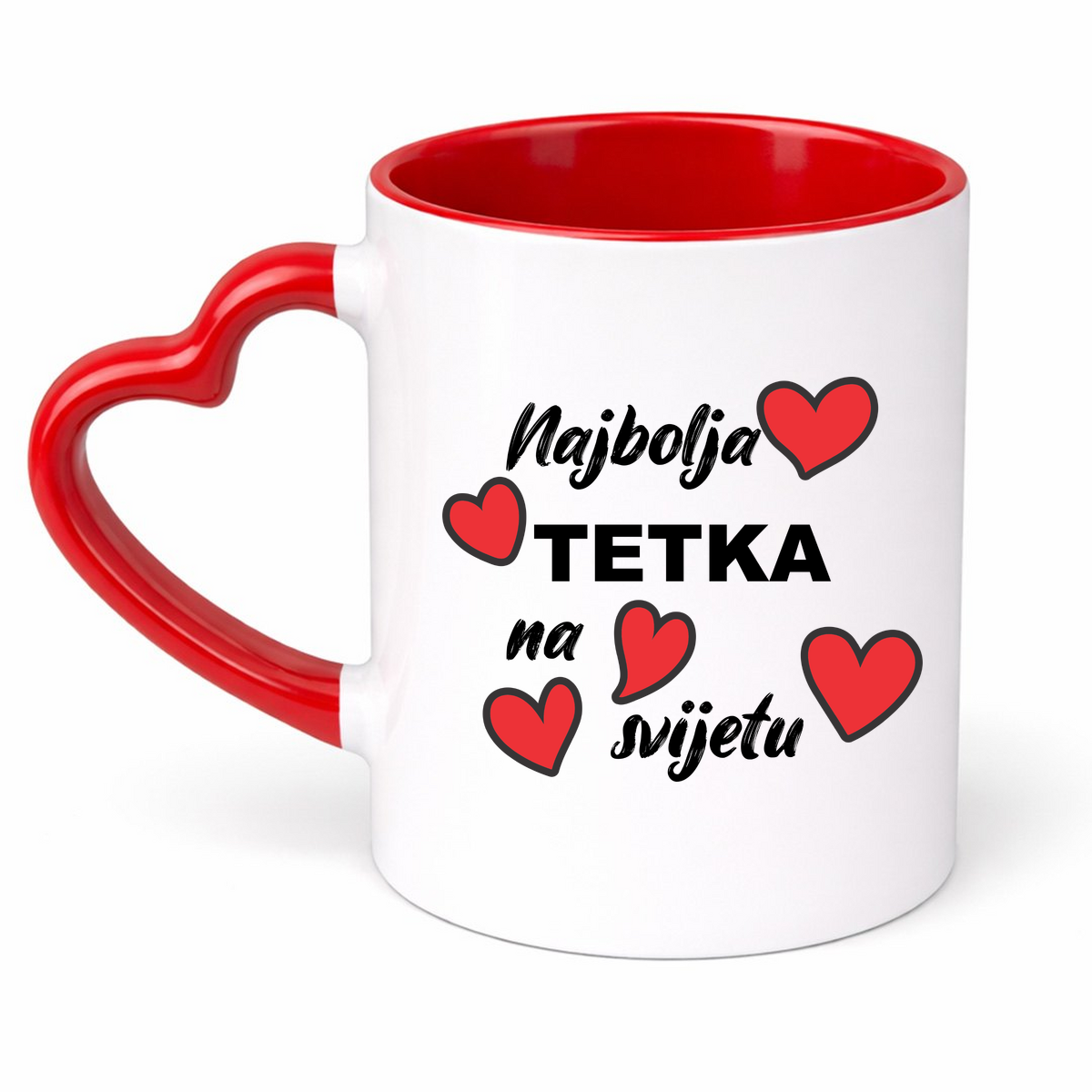 Најбоља тетка на свијету 2 - Шоља Срце – приказ артикла