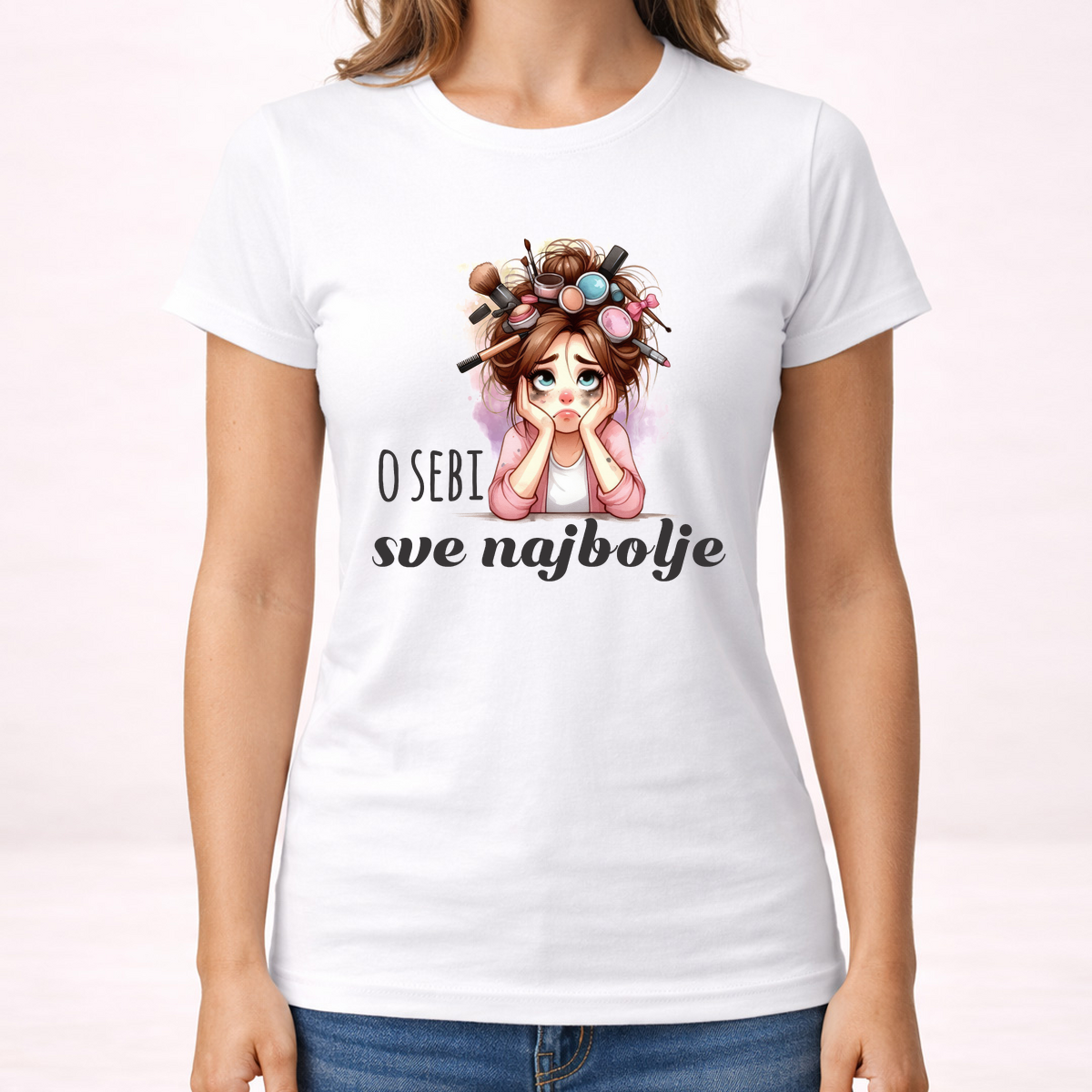 O sebi sve najbolje - Majica - Ženska – prikaz proizvoda