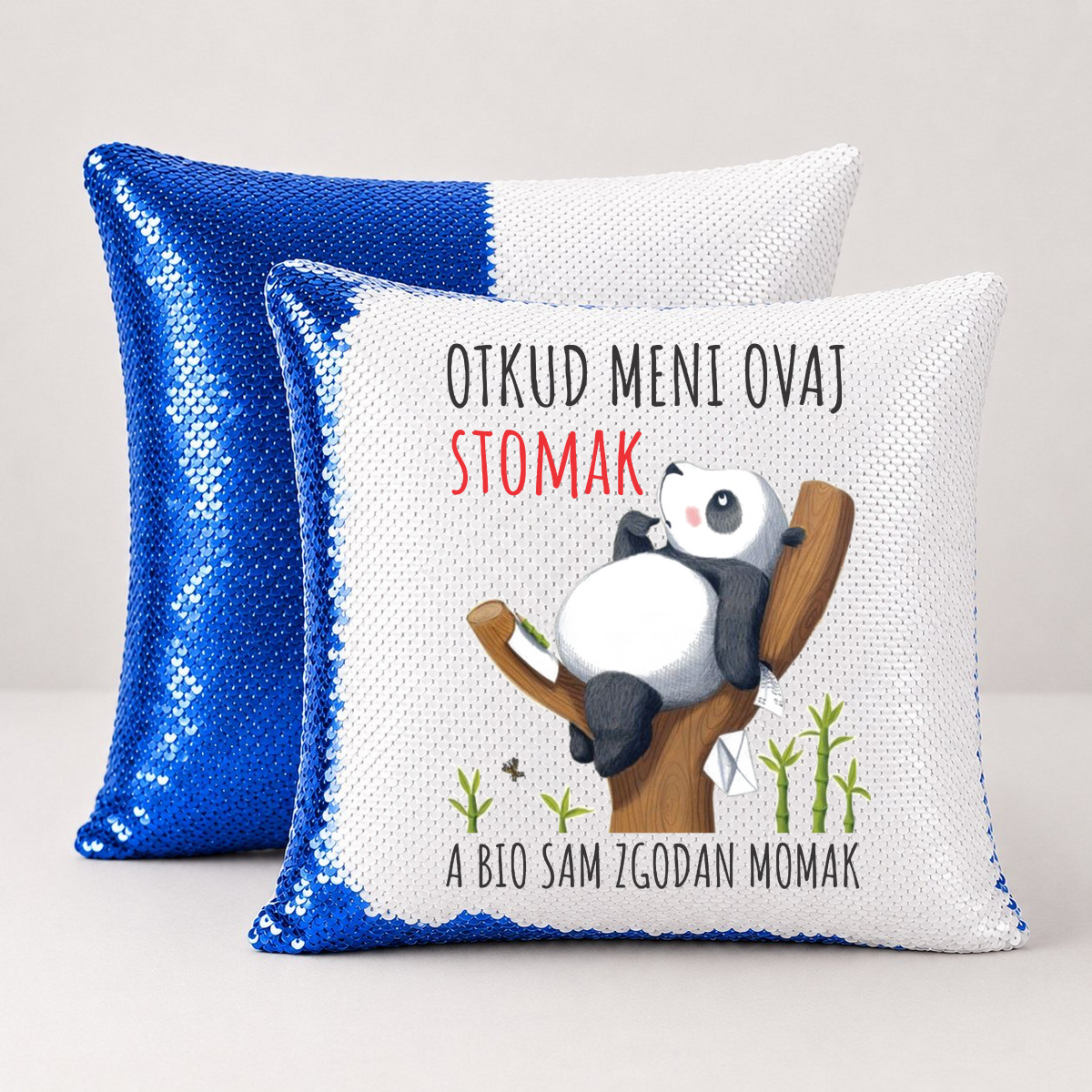 Otkud meni ovaj stomak a bio sam zgodan momak - Jastuk magični – prikaz proizvoda