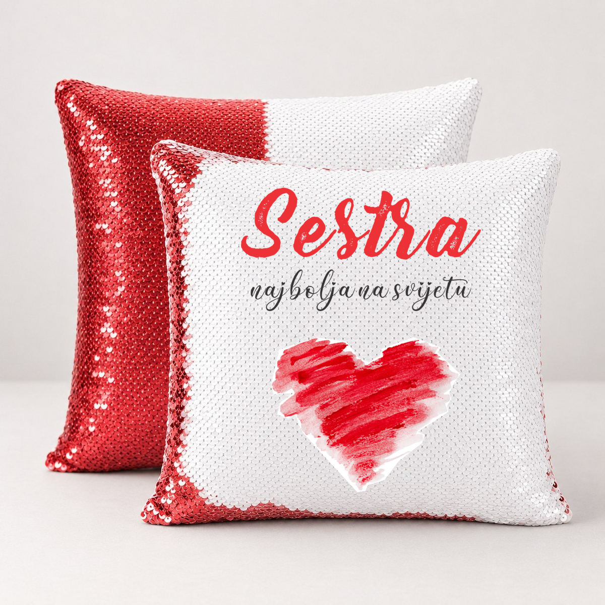 Sestra najbolja na svijetu - Jastuk magični – prikaz izdelka