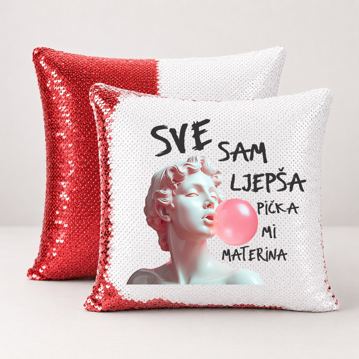 Sve sam lepša piča mi materina - Jastuk magični – prikaz izdelka