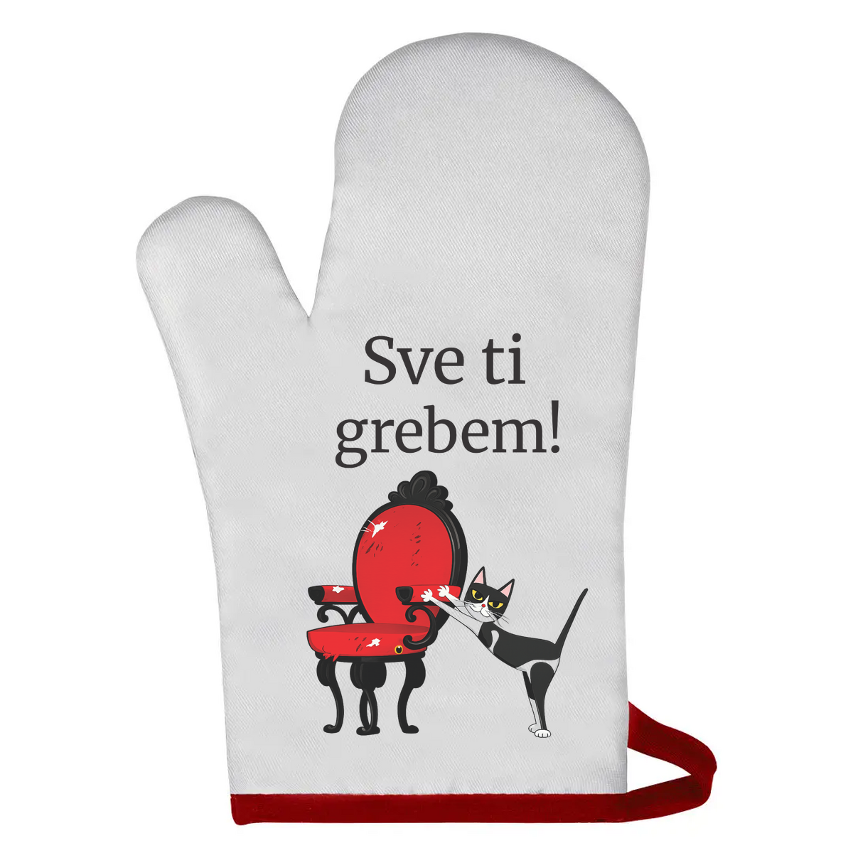 Sve ti grebem - Rukavica za rernu – prikaz proizvoda