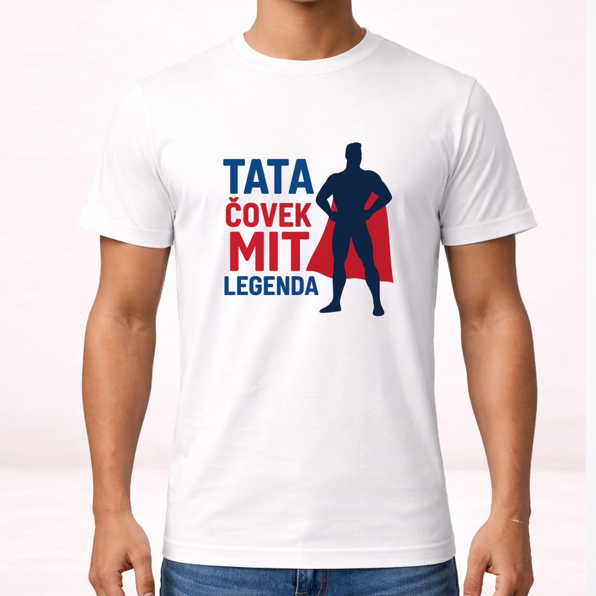Tata covek mit legenda - Majica – prikaz proizvoda