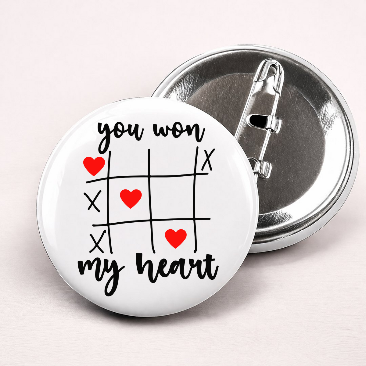 You won my heart - Bedževi – prikaz proizvoda